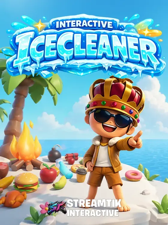 Interactive Ice Cleaner cover art - Live cleanup game